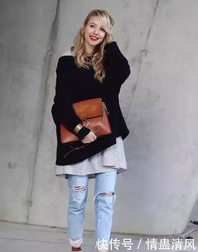 毛衣怎么穿出新意？搭配衬衫就能让你成为春天最时髦的崽