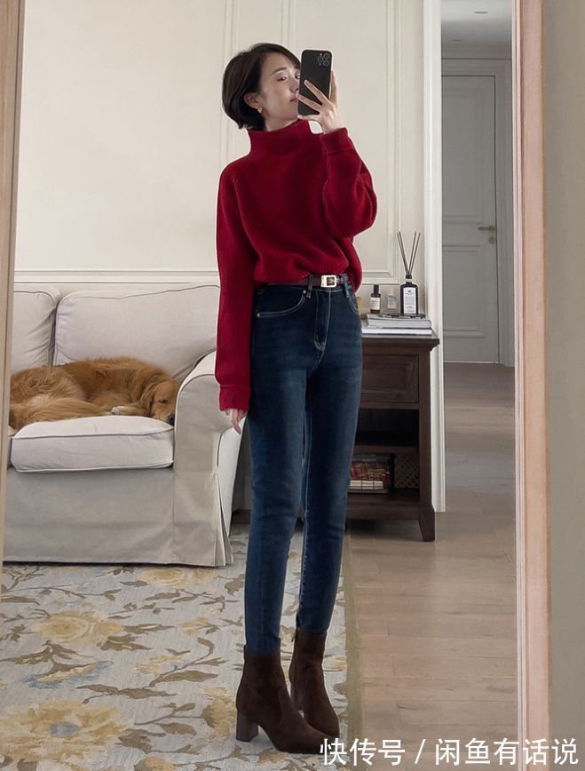 今年冬天开始流行“九分穿搭”,时髦显高有气质,超适合中年女人