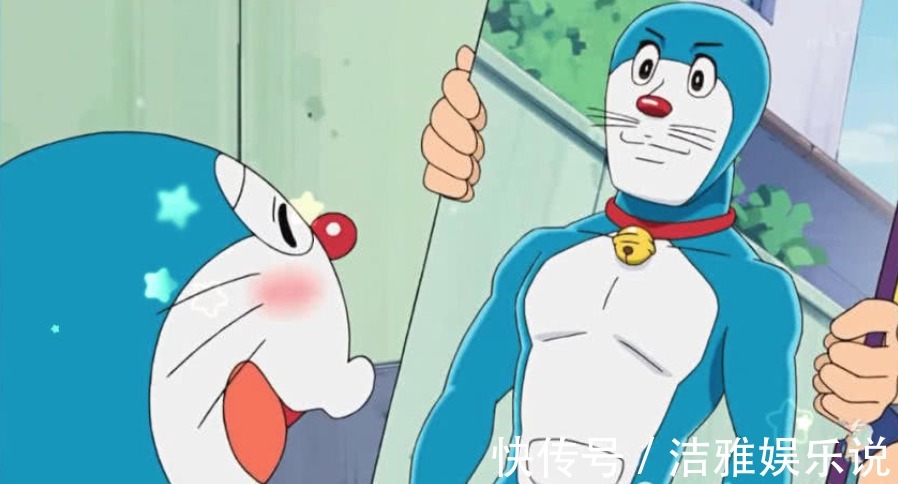 整容镜|哆啦A梦中五位主角用了“整容镜”之后,静香变网红,大雄变帅哥