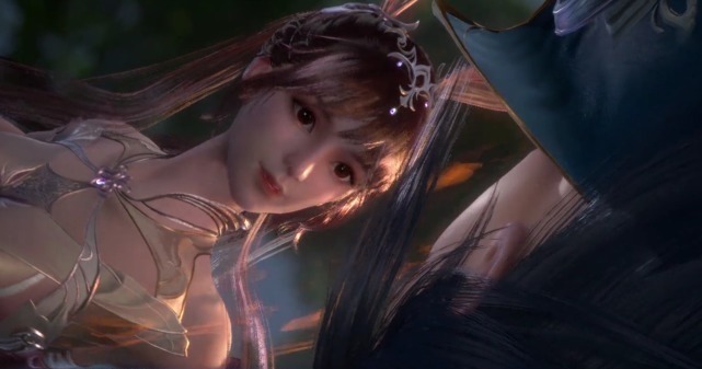 小舞|斗罗大陆小舞长裙形象现身,泰坦巨猿见到唐三,眼神透露着怒火