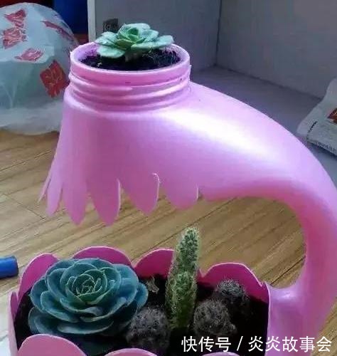 “洗衣液桶”别扔,这样剪2刀,秒变养花神器,还能种菜