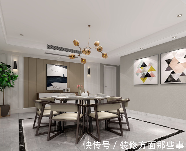衣物架|142平现代风家居,色彩跳跃出来就是个性