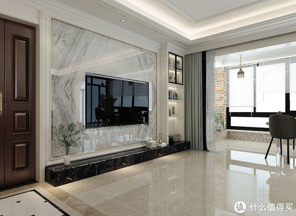 新家|35岁阿姨的新家火了,美式风格超温馨,224平米的空间敞亮又大气