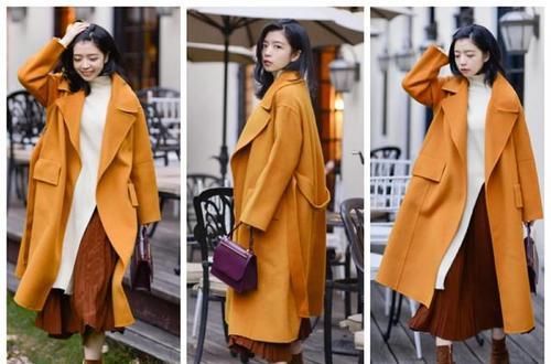  显得更加|秋冬除了黑白灰，还有这些软糯温柔的好看色系穿搭，也太美了