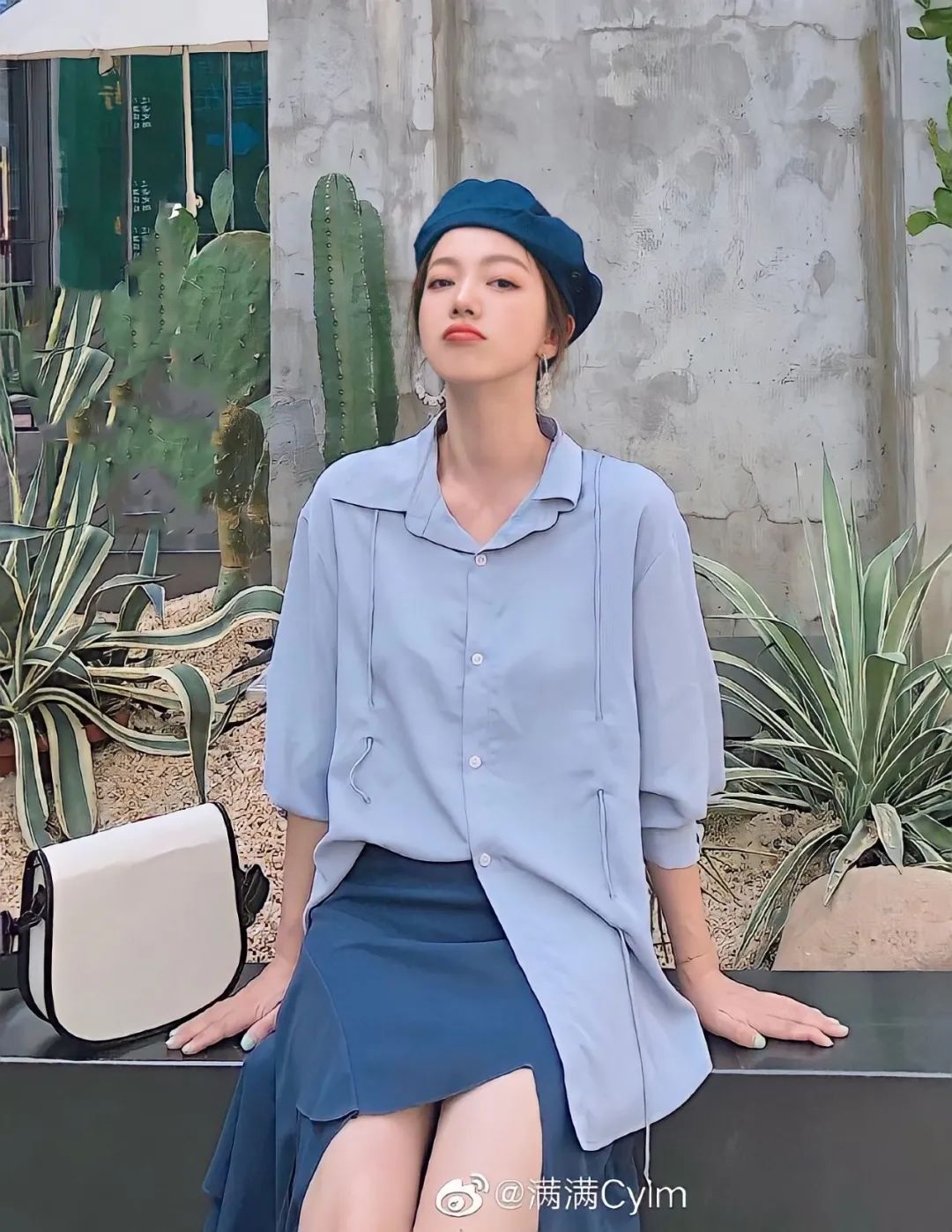 cp|衬衫+裙子、T恤+半裙=小个子夏秋王炸CP，巨洋气