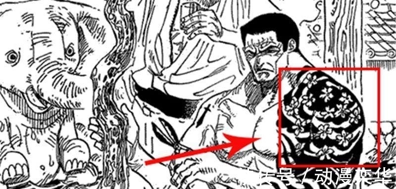 古伊娜|海贼王: 赤犬“纹身”秘密公开, 与耕四郎有关, 难怪卡普不敢杀他