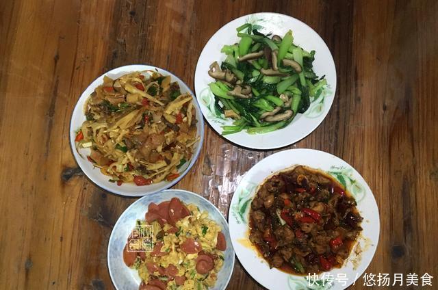 外甥|去二姐家蹭饭，3个人4菜一汤吃到撑，二姐去店里吃得130元吧