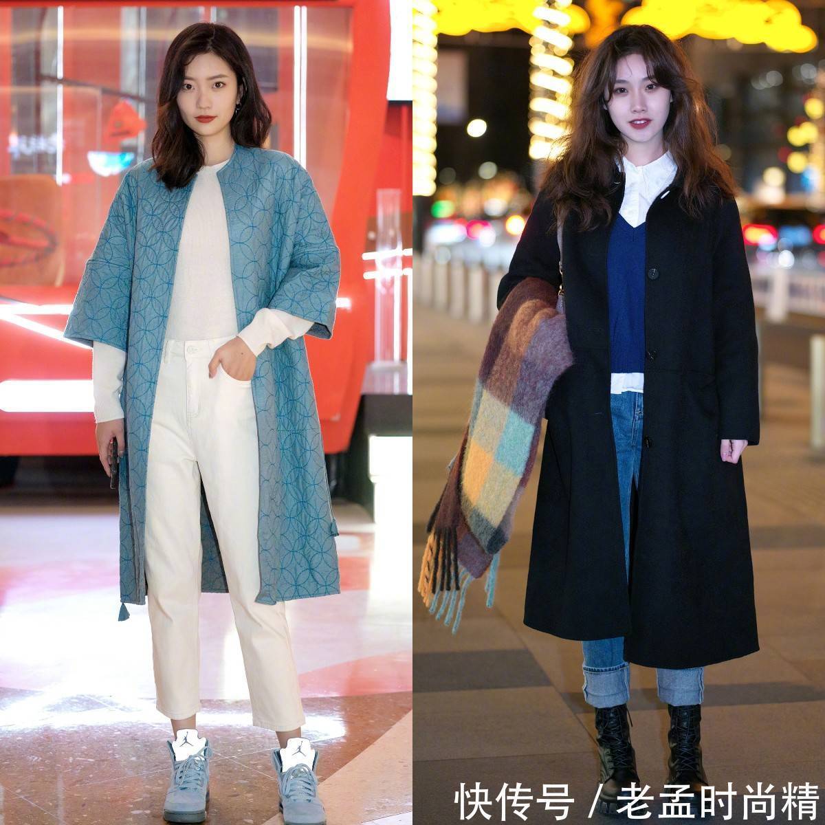 穿搭 西安女孩真会穿,“九分裤”穿搭高级且时髦