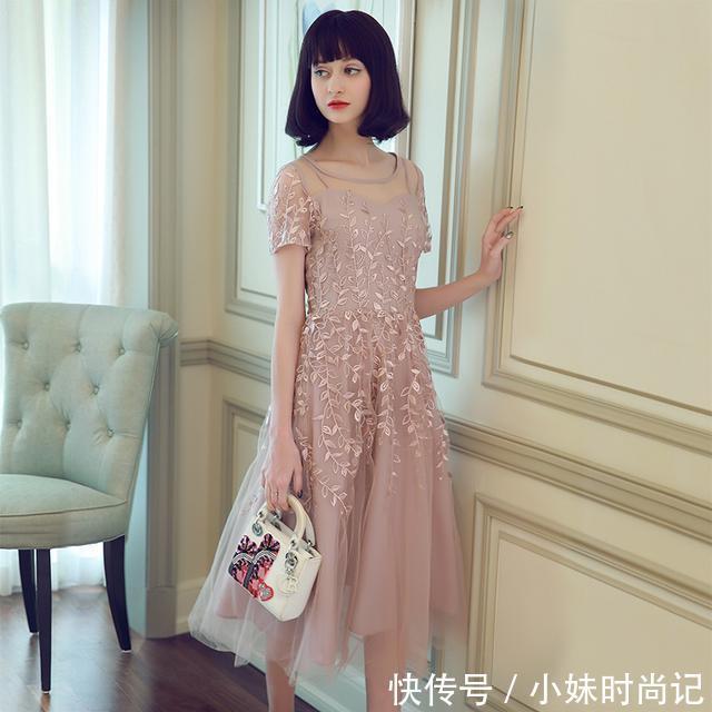网纱 唯美迷人的连衣裙,让你不负花样年华