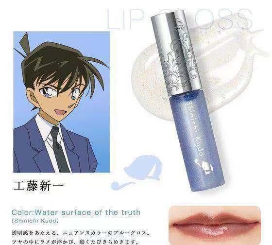 名侦探柯南口红上市，毛利兰粉嫩珊瑚色，安室透死亡色号hold不住