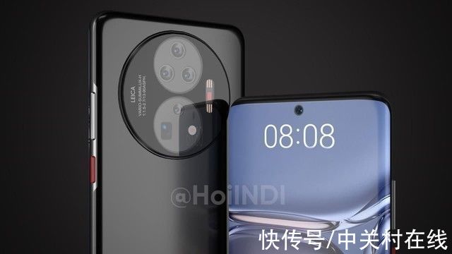 鸿蒙os|原型矩阵镜头 华为Mate50 Pro渲染图曝光
