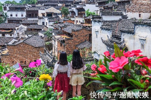 徽派民居|江西“鲜花古村”，隐于深山600年历久弥新，是中国最美人居典范