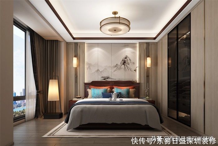 装修|深圳装修：135㎡盛芳园中式现代混搭，为父母打造的舒适家
