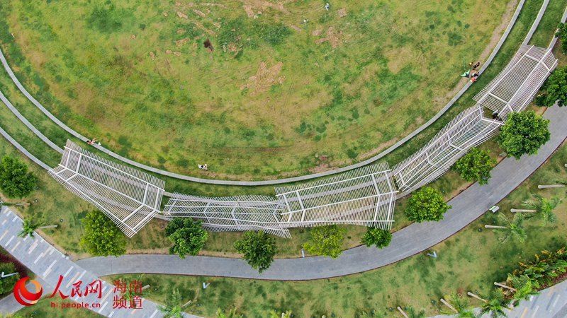 镂空|海口湾“镂空廊亭”被指“不便民” 海旅集团:将整改