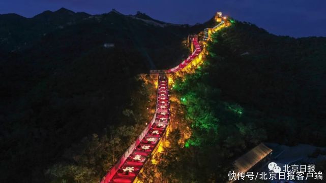 灯光秀 今夜，璀璨灯光秀闪耀京城，你看到了吗？