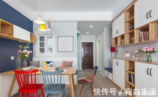 北欧风|谁说北欧风都是性冷淡？它也可以很缤纷，这套北欧风就很有格调