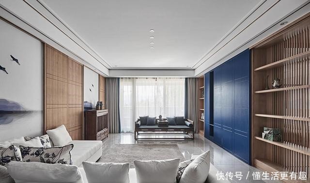 有一种诗意,叫做中国式,170㎡新中式禅意设计!
