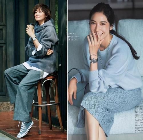女人40岁如何穿更减龄？试试日系“无龄感”穿搭，优雅显年轻