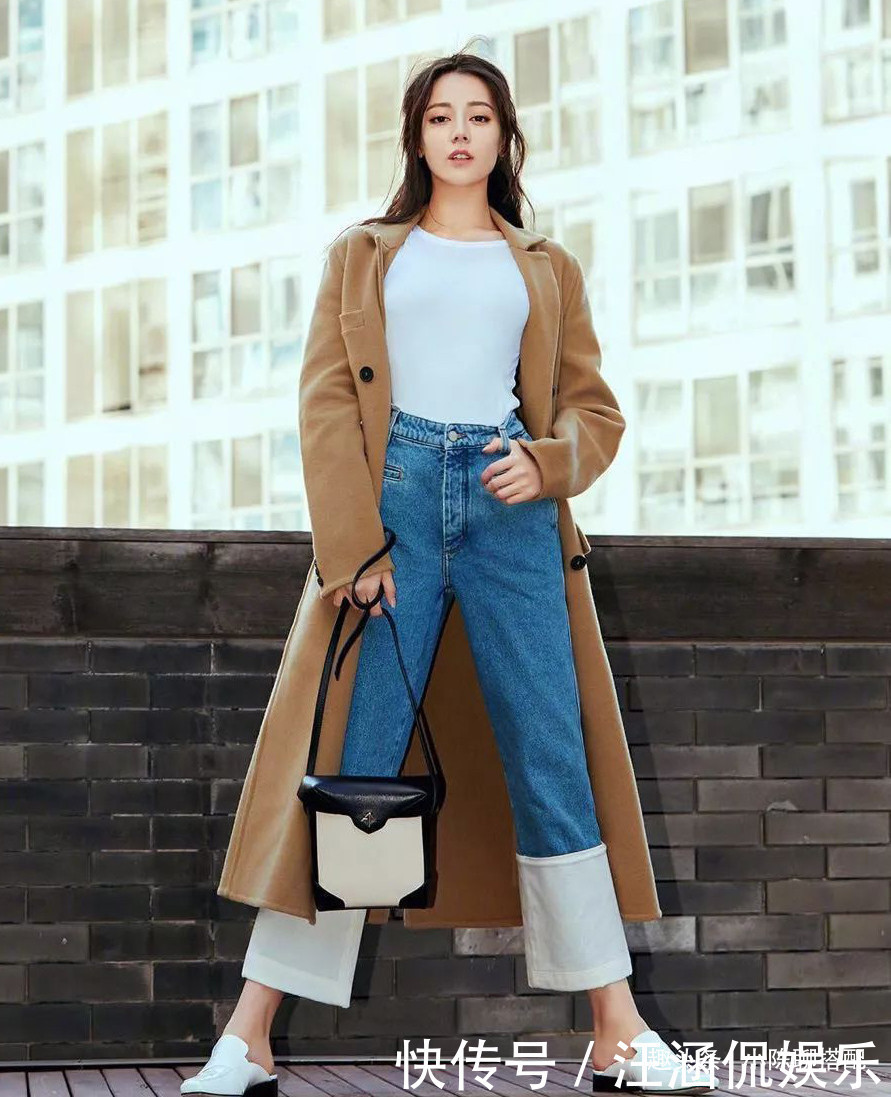 穿对了风衣+阔腿裤有多美最简单的搭配思路,给你早秋搭配灵感
