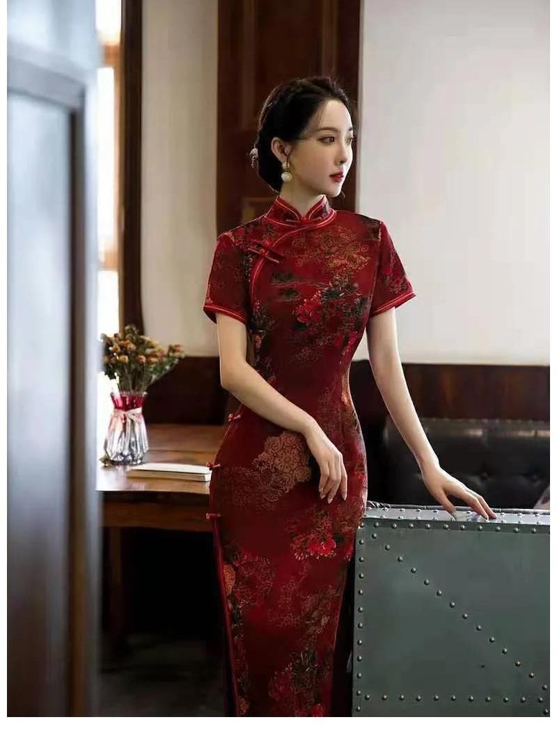 旗袍|旗袍女人的气质感,能让女性的高级感展现到极致,均与年龄无关!