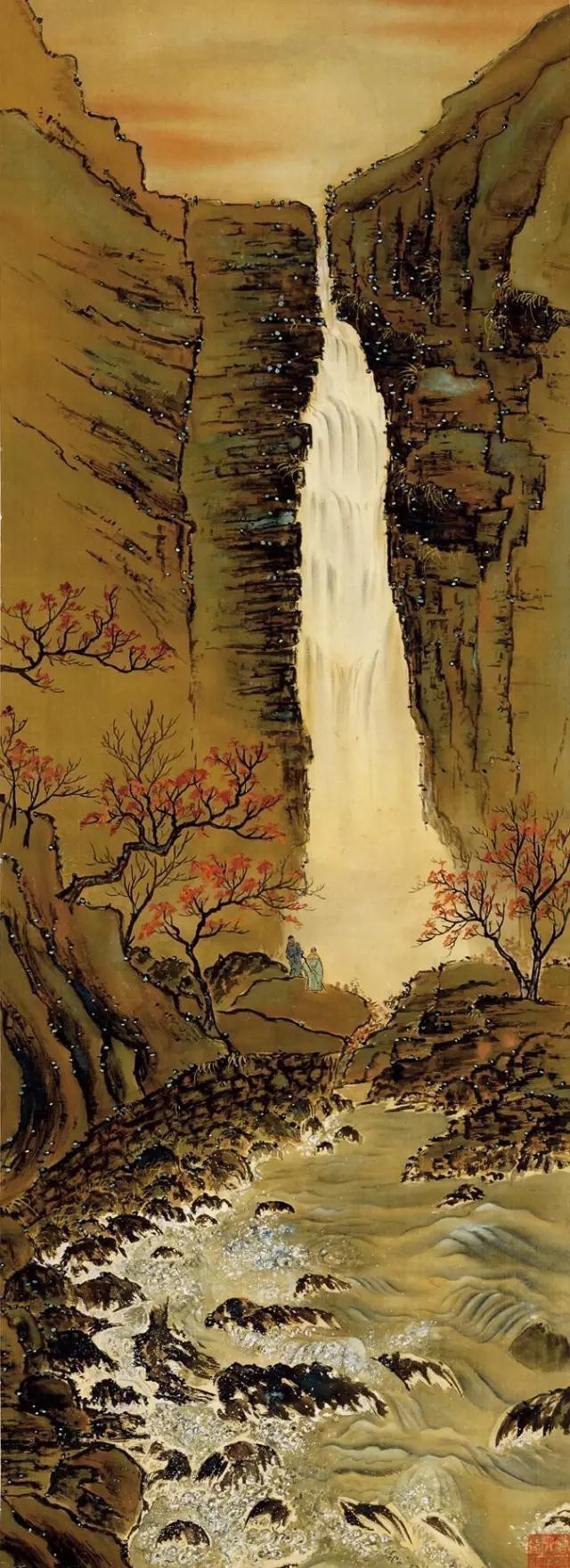 中国画|中国画-何香凝绘画,别开洞天!