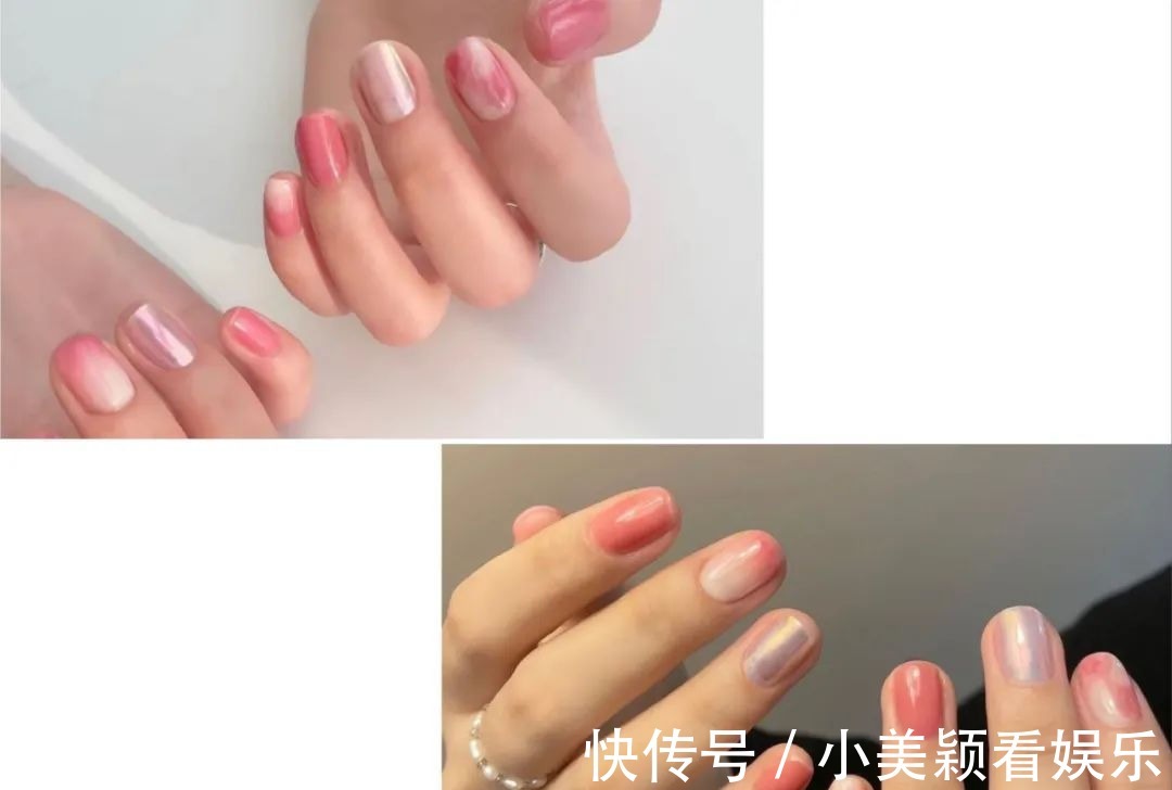 太仙气|九款极光甲盘点,化身水晶女孩,一起get煎妮同款吧!