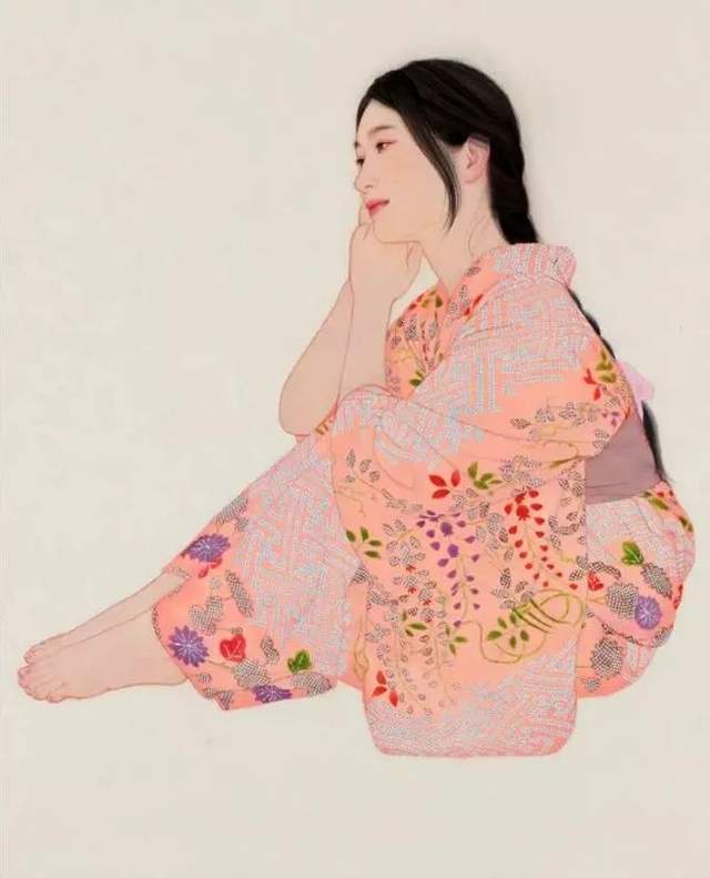 笔下|人称日本最美女画家，竟然这样画美女，极具香艳的极致诱惑