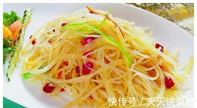 醋溜土豆丝|炒土豆丝，什么时候放醋是关键，很多人搞错，难怪土豆不脆还粘锅