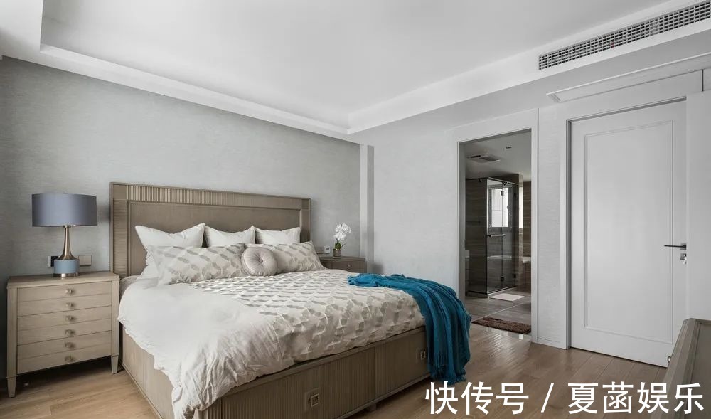 灰色调|178㎡现代美式,当美式遇上高级灰,营造简约华丽的美