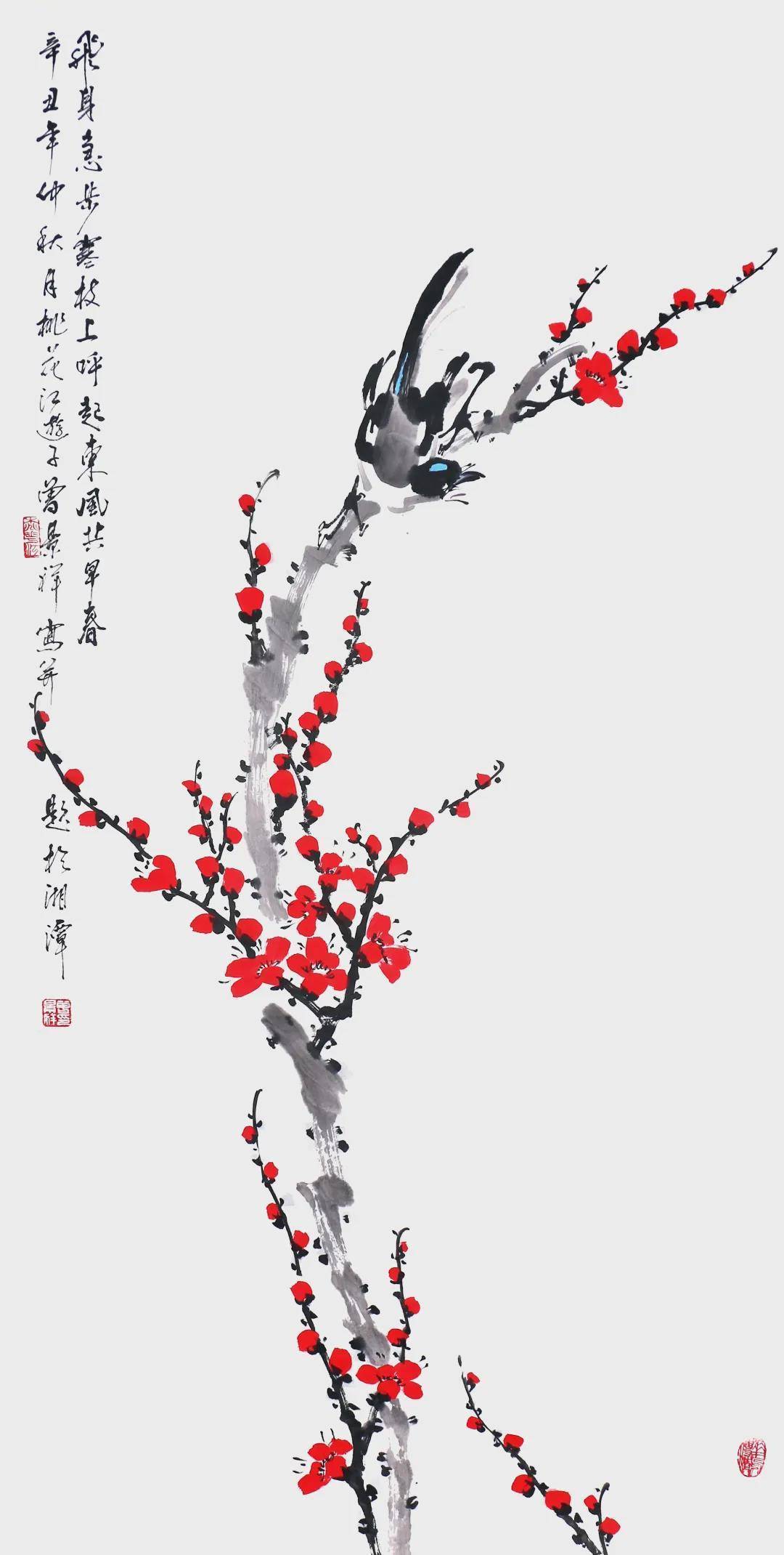 湘潭师范学院!翰墨丹青展风采——画家曾景祥花鸟画作品欣赏