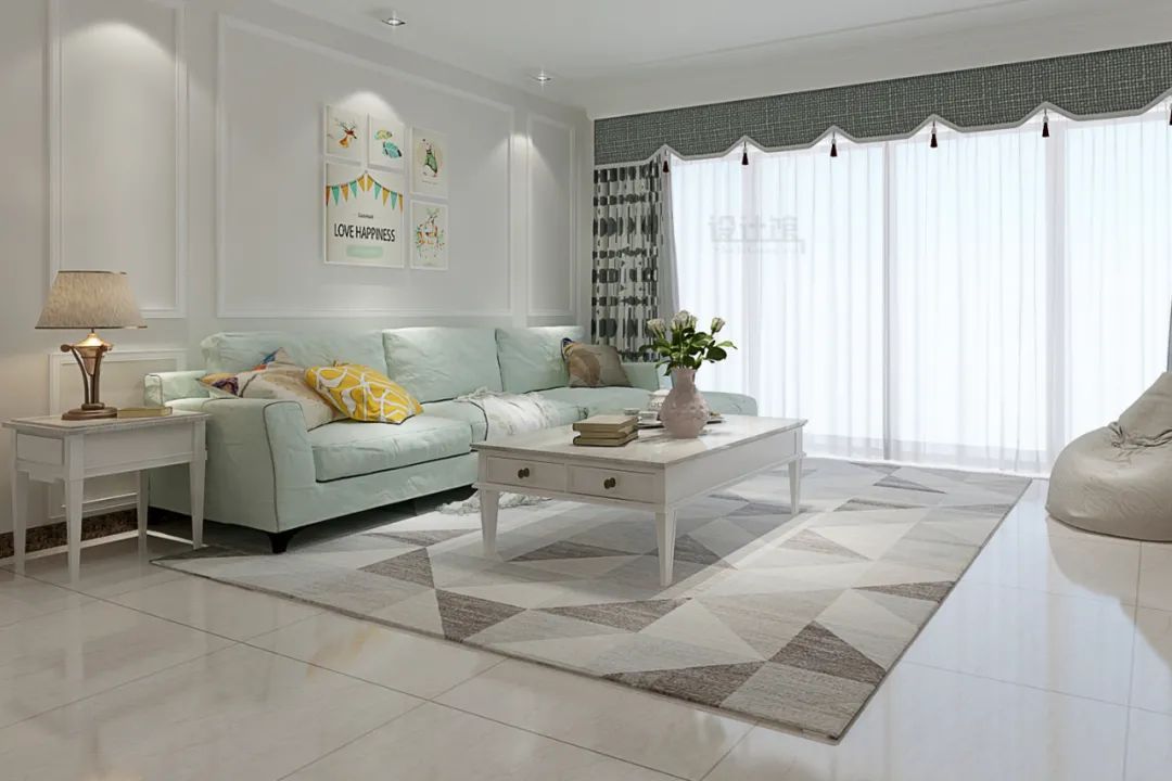 沙发|沙发与茶几大小如何组合?客厅要舒适大气,尺寸搭配要合理