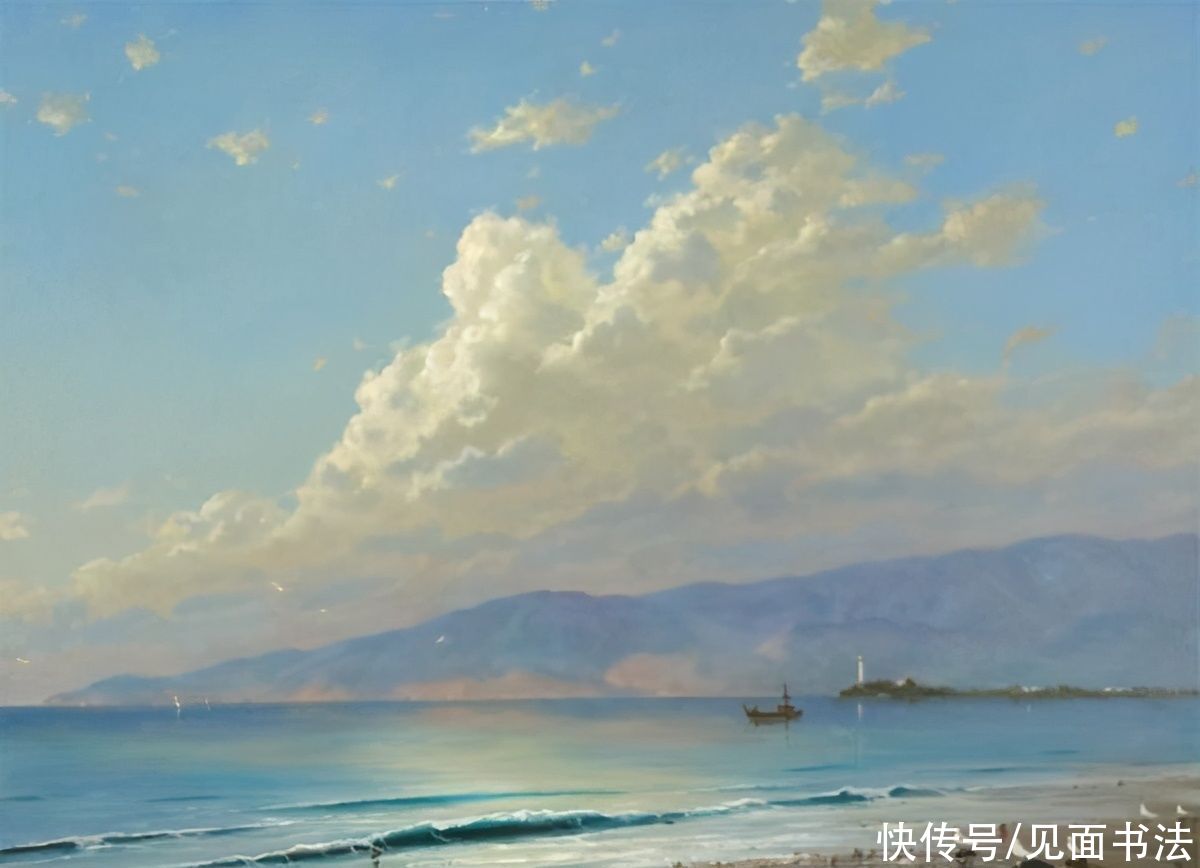  绘画|「愙斋书法」George Dmitriev海景绘画作品