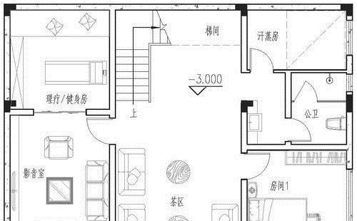 客餐厅|最美自建房小别墅，只花50万就盖起，赏月观花，334㎡里处处皆景