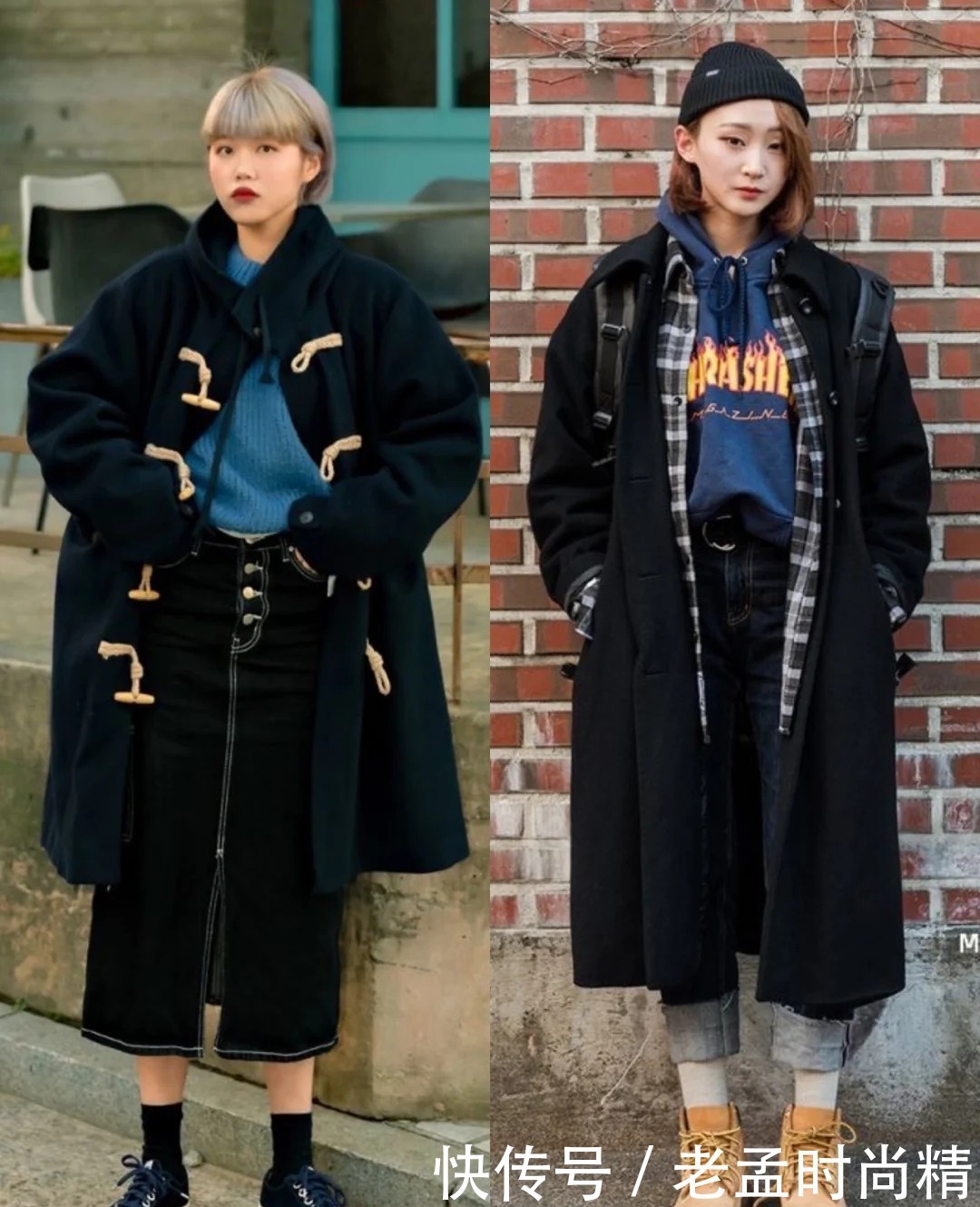 搭配|永不过时的黑色大衣, 今冬这样搭配更时髦! 回头率满满
