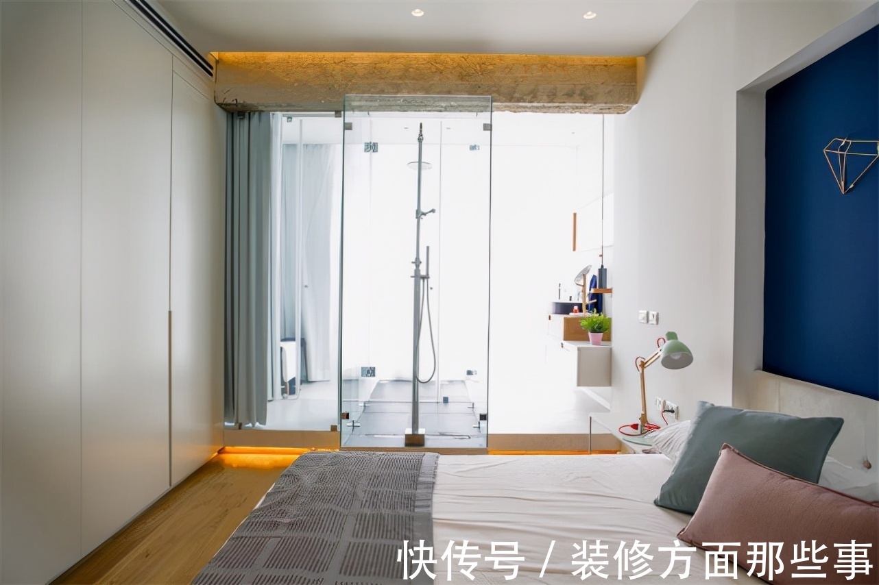 卫生间|110平三居室摒弃复杂设计,仅用干净的色彩把房子装成温暖的家