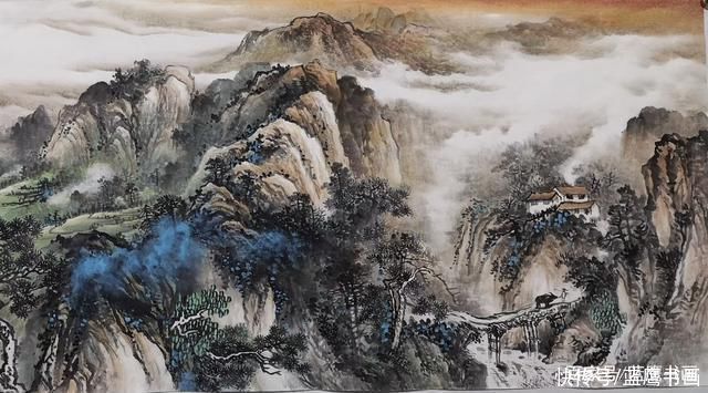 高飞|高飞作品:青山碧水云飞天