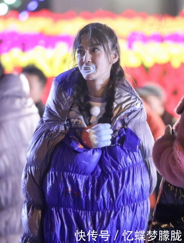 Baby录跑男被冻到瑟瑟发抖,零下5°C靠吸奶嘴取暖