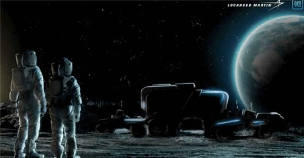 南极 目标月球南极 通用汽车将制造NASA新月球车