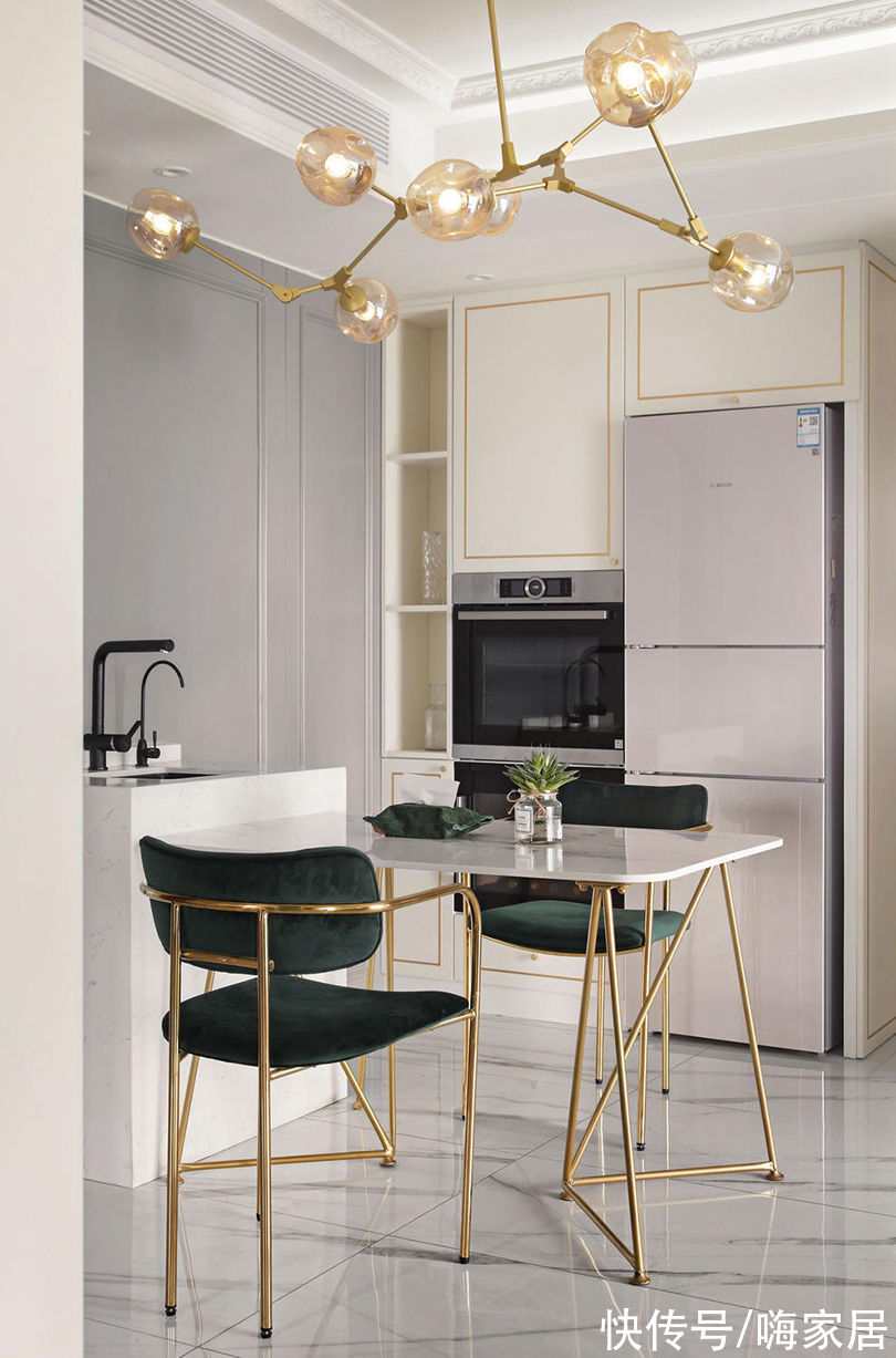 法式|郑州88平法式风格装修实景 果断收藏了