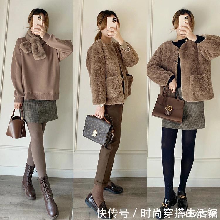 穿搭 真正见过大世面的女人穿衣多选大地色,时髦衬肤白,建议收藏起来