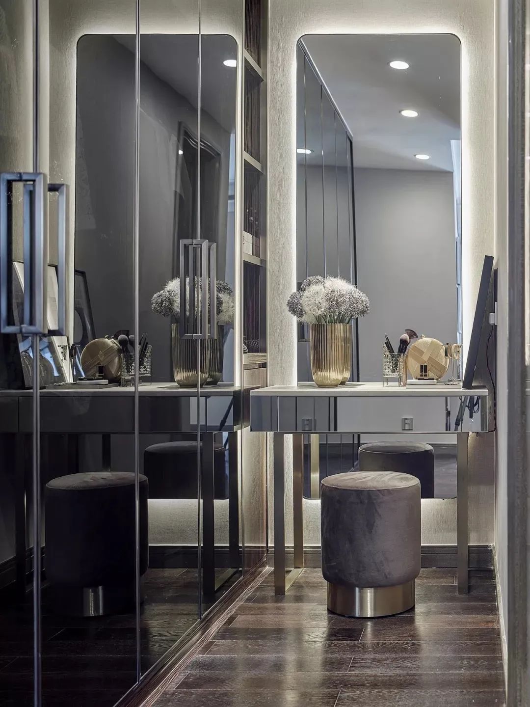 华丽|125㎡现代轻奢,羡慕有院子的房子,住起来太舒服了