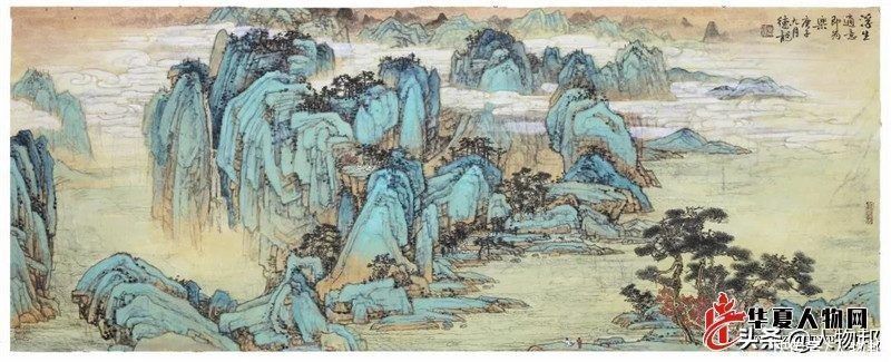 中国美术家协会!华夏书画艺术人物我与大青绿山水——乔德龙