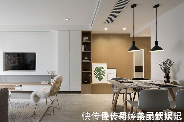 原木色|三房两厅95㎡,就喜欢这样的干净舒适,宅在家也是一种享受