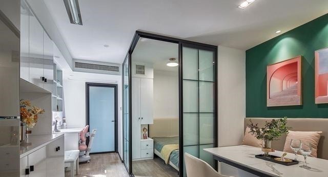 空间|套内35㎡,空间丝毫不浪费!挤出两房一厅,卫生间分离式设计!