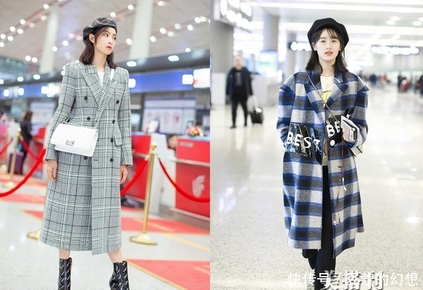 流行|冬最流行的穿搭大衣搭配贝雷帽,给你冬日的法式优雅