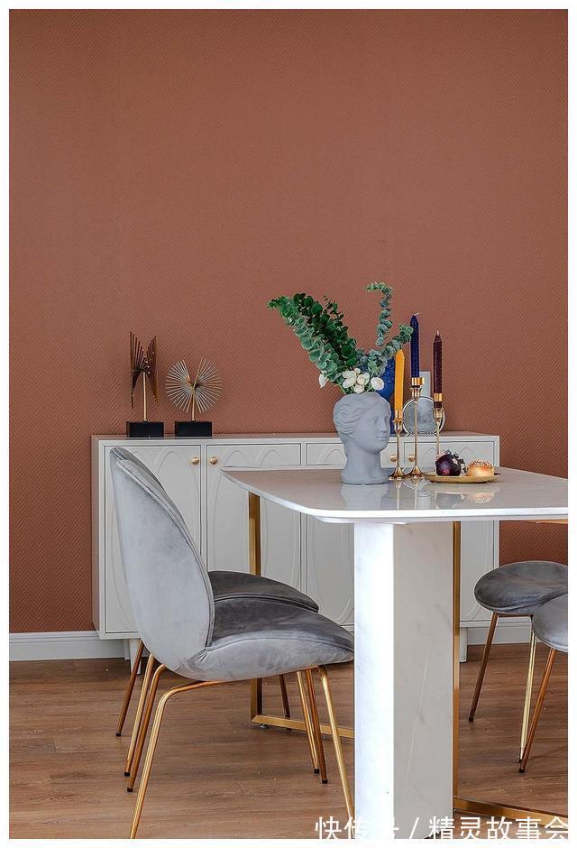 现代|253平现代风轻奢别墅,多元素设计复古大气,见之难忘的奢美空间