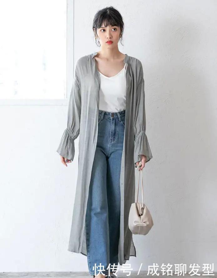 感裤|教你穿出大长腿!日本博主宽松感裤装穿搭示范,显高显瘦显好看