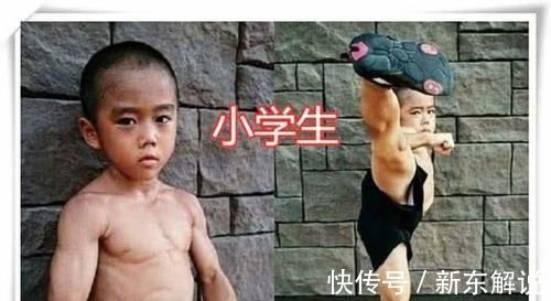 中学生|同样是秀腹肌,小学生VS中学生,网友最后一位就是本尊了