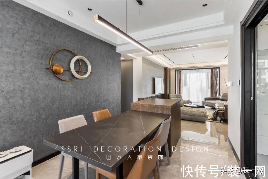 涂料|来自武汉山水人家装饰的实景案例 无主灯设计的魅力具象化