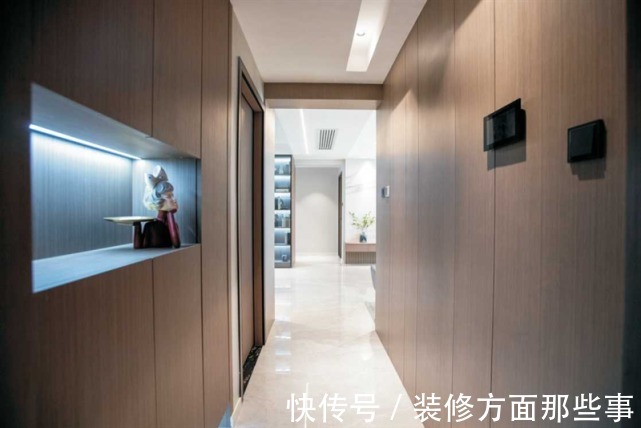 客厅|160平现代简约风,灰色+蓝色太高级了